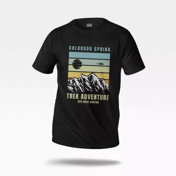 تیشرت طرح کوهستان Trek Adventure Colorado