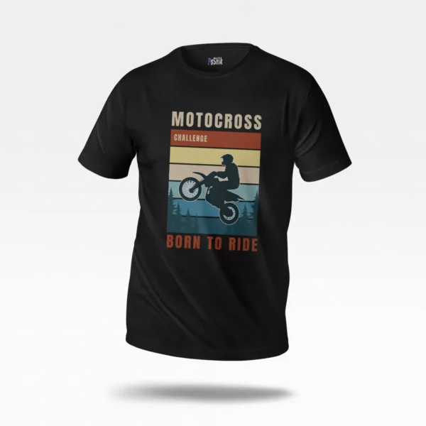 تیشرت موتوکراس طرح Born to Ride