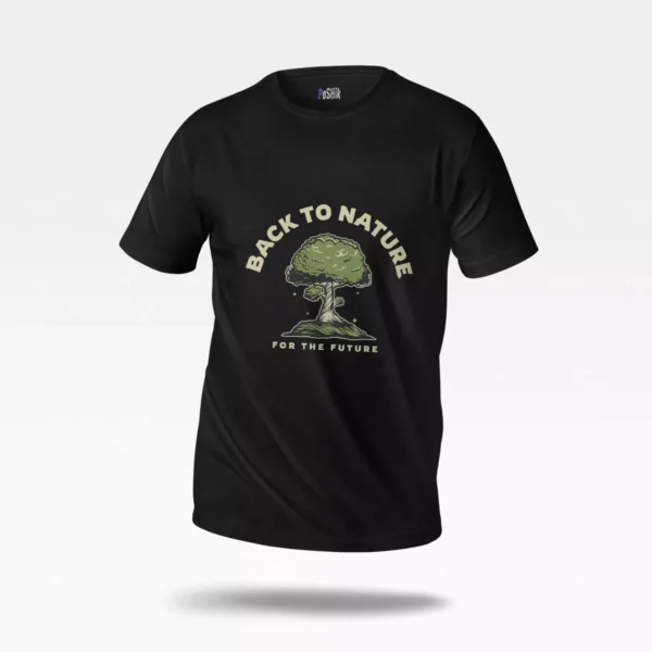 تیشرت طبیعت طرح Back To Nature