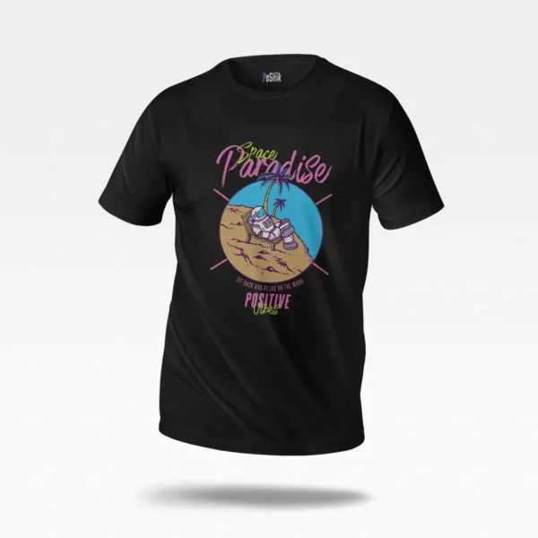 تیشرت فضایی طرح Space Paradise