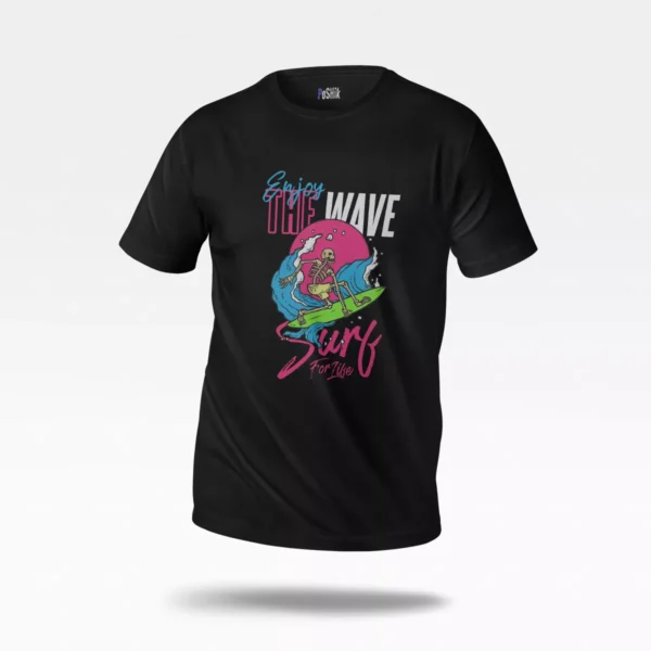 تیشرت تابستانی طرح Enjoy The Wave
