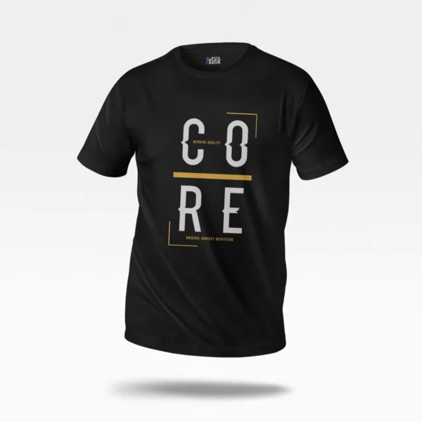 تیشرت نوشته Core طرح مینیمال