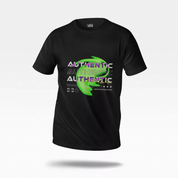 تیشرت استریت‌ویر طرح Authentic