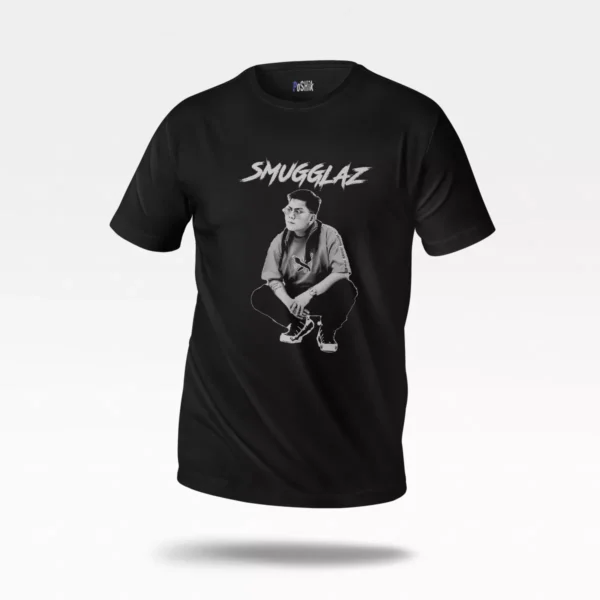 تیشرت اسمگلاز طرح پرتره رپ (Smugglaz)