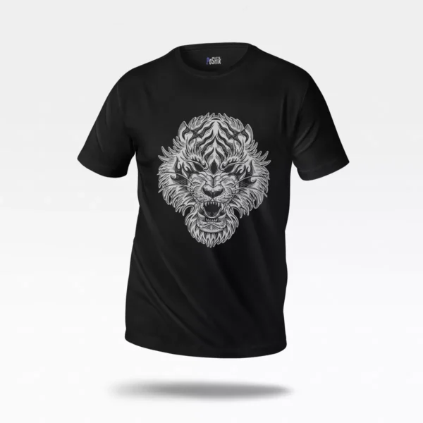 تیشرت ببر طرح خطوط (Tiger)