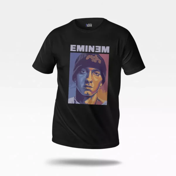 تیشرت امینم طرح پرتره رپ (Eminem)