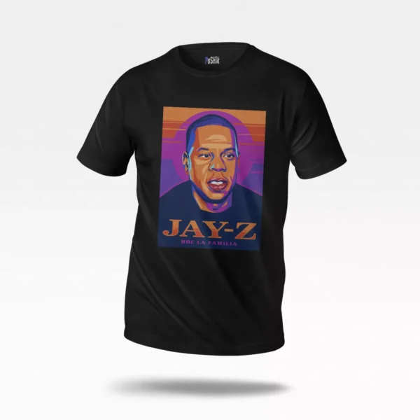 تیشرت جی-زی طرح پرتره (Jay-Z)