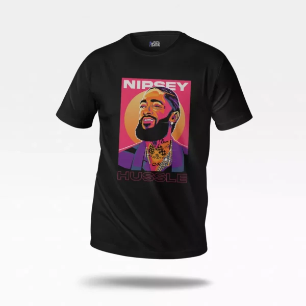 تیشرت نیپسی هاسل طرح پرتره (Nipsey Hussle)