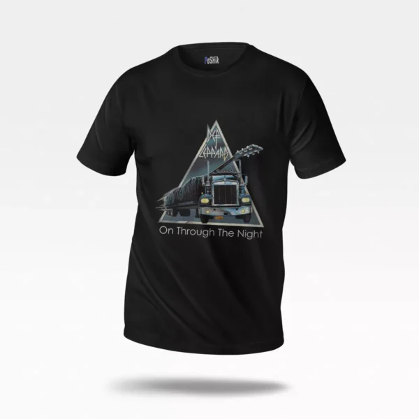 تیشرت دف لپارد طرح کامیون راک (Def Leppard)