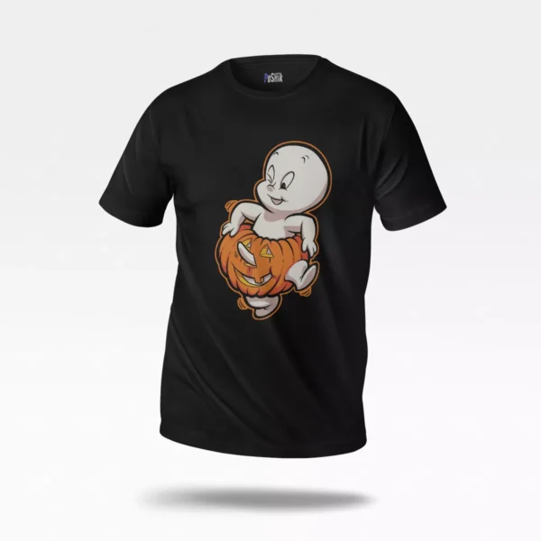 تیشرت کاسپر طرح شبح در کدو تنبل (Casper)