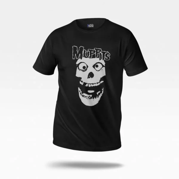 تیشرت جمجمه طرح پارودی ماپتس (Muppits)