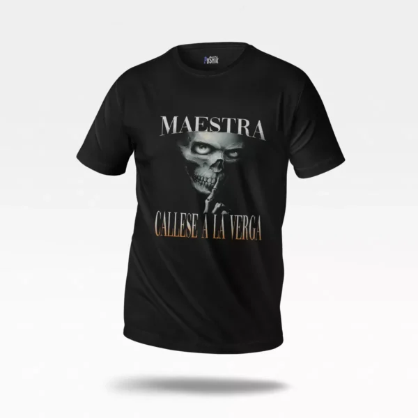 تیشرت جمجمه دارک طرح Maestra