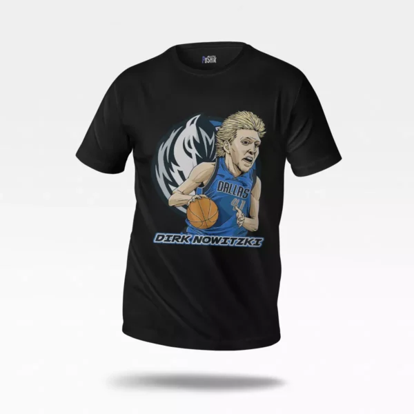 تیشرت درک نویتسکی طرح بسکتبال (Dirk Nowitzki)