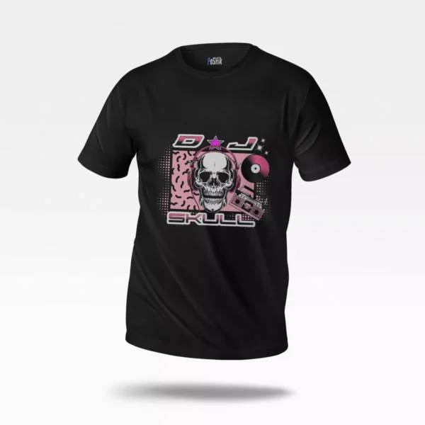 تیشرت جمجمه طرح DJ Skull