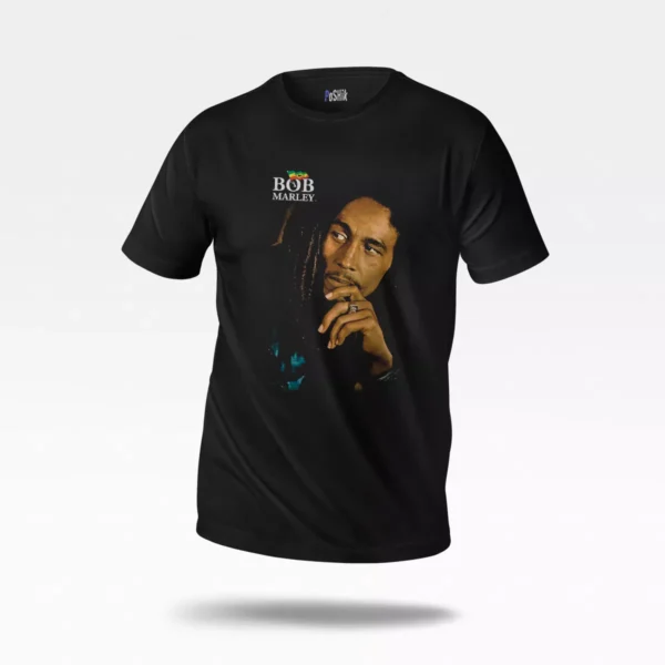 تیشرت باب مارلی طرح پرتره کلاسیک (Bob Marley)