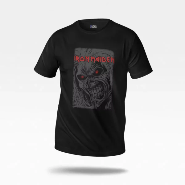 تیشرت آیرون میدن طرح چهره هیولایی (Iron Maiden)