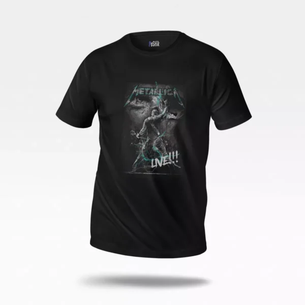 تیشرت متالیکا طرح اجرای زنده (Metallica Live)