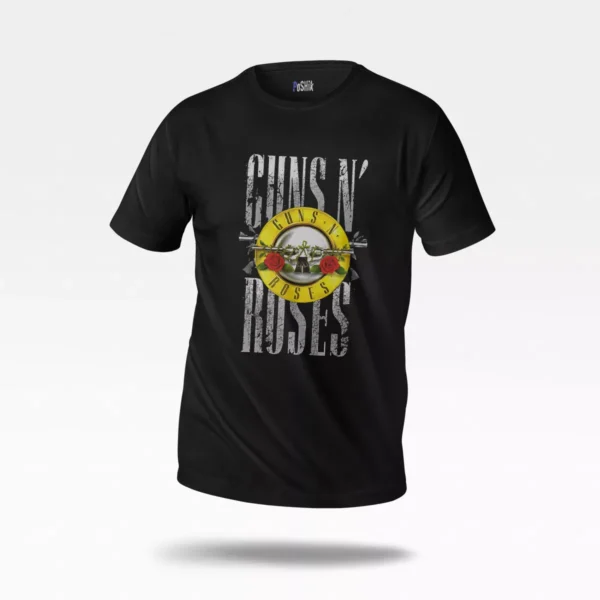 تیشرت گانز ان رزز طرح لوگوی کلاسیک (Guns N’ Roses)