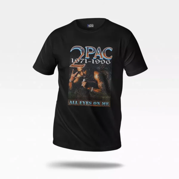 تیشرت توپاک طرح All Eyez On Me (2Pac)