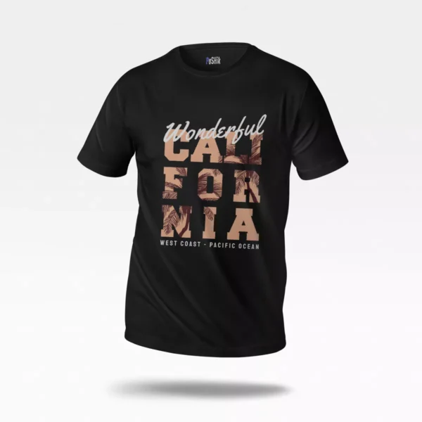 تیشرت کالیفرنیا طرح West Coast