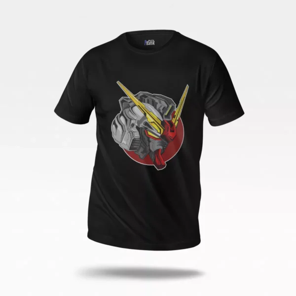 تیشرت انیمه گاندام طرح سر ربات (Gundam)
