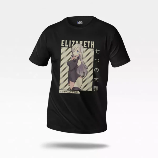 تیشرت انیمه هفت گناه کبیره طرح الیزابت (Elizabeth)