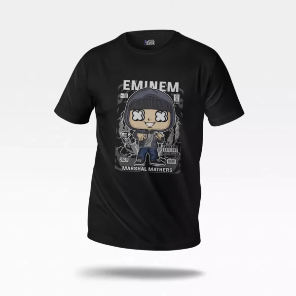 تیشرت امینم طرح کارتونی Marshall Mathers (Eminem)