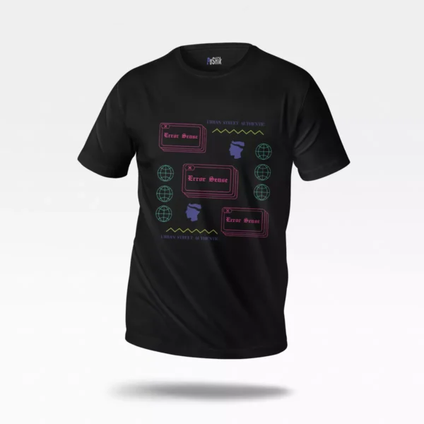 تیشرت طرح Error Sense