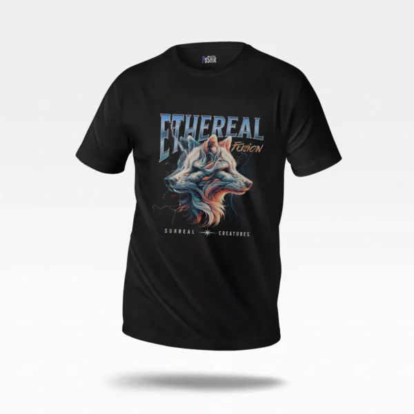 تیشرت گرگ طرح رنگی Ethereal Fusion