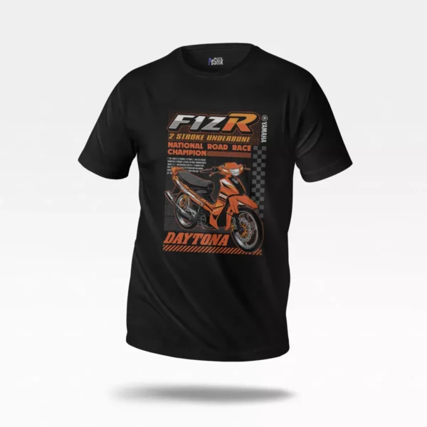 تیشرت موتور یاماها FIZ-R طرح Daytona Racing (Yamaha FIZ-R)