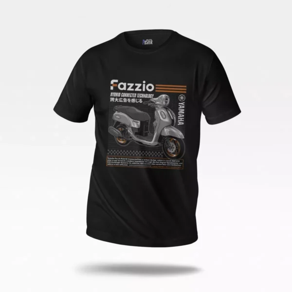 تیشرت طرح اسکوتر Fazzio Hybrid (Yamaha)