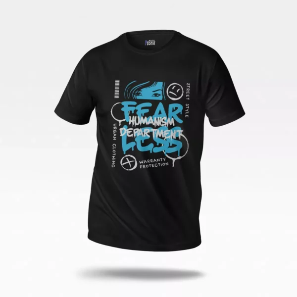 تیشرت تایپوگرافی Fearless Humanism Department