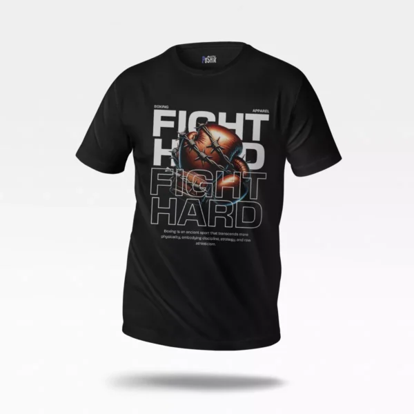تیشرت بوکس طرح Fight Hard