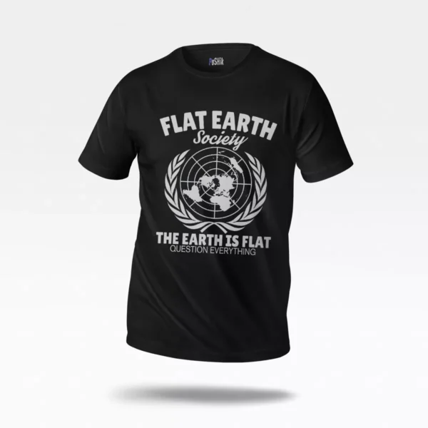 تیشرت طرح Flat Earth Society