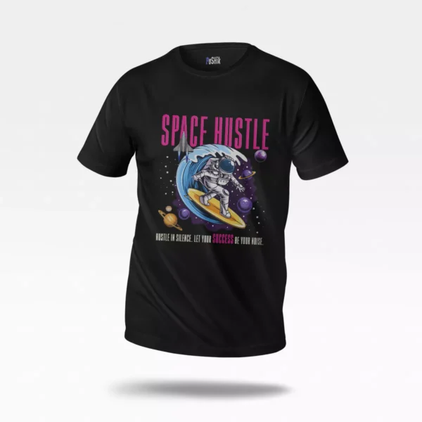 تیشرت فضانورد طرح Space Hustle