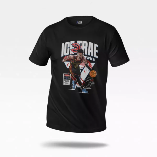 تیشرت بسکتبال طرح Trae Young هاکس (Ice Trae)