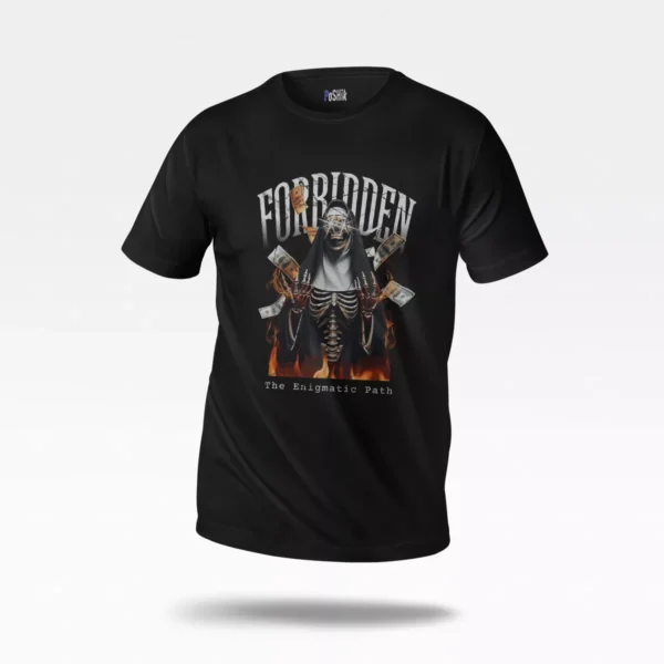تیشرت طرح Forbidden The Enigmatic Path