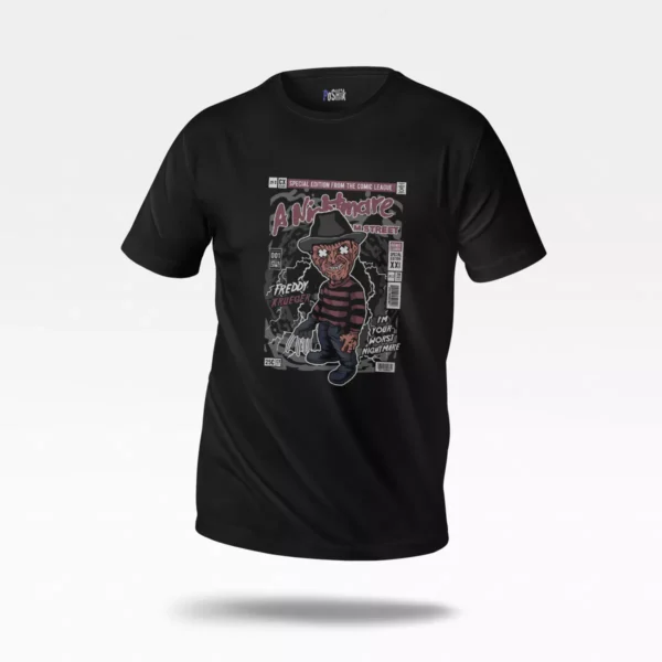 تیشرت فردی کروگر طرح کمیک (Freddy Krueger)