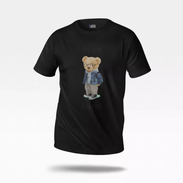 تیشرت خرس طرح Cool To Be Kind