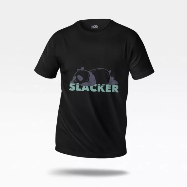 تیشرت پاندا طرح Slacker