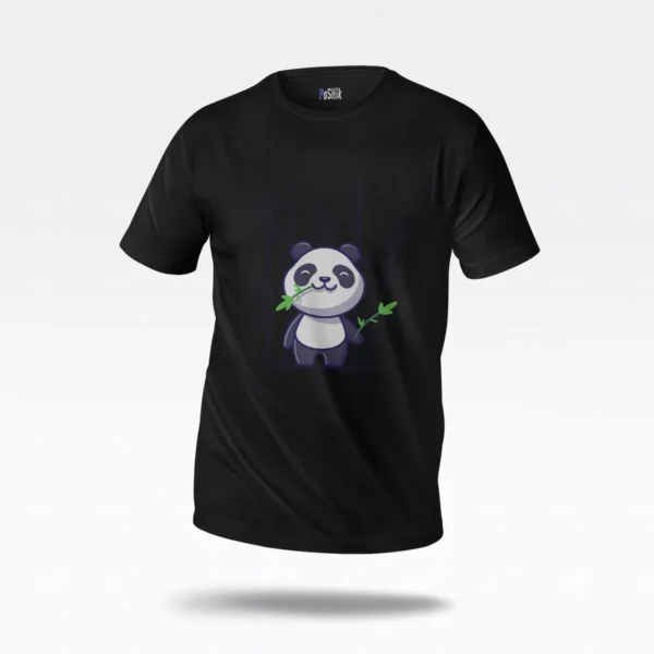 تیشرت پاندا طرح بامبو کیوت (Panda Bamboo)