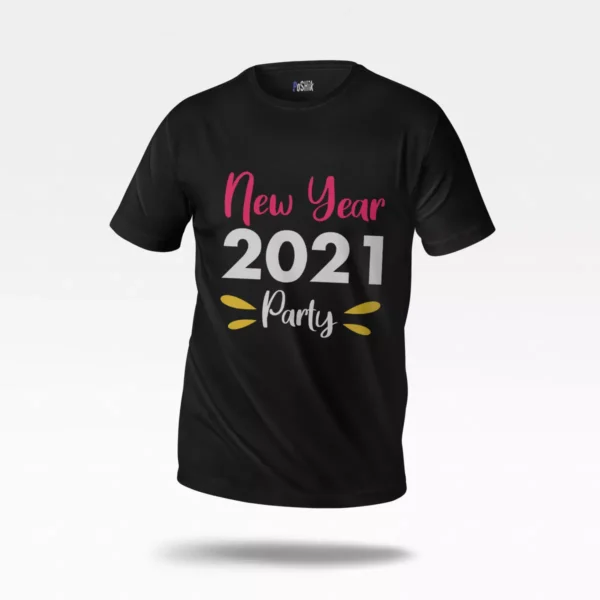 تیشرت سال نو طرح New Year 2021 Party