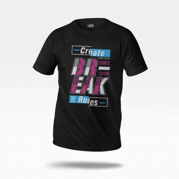 تیشرت خیابانی طرح Break The Rules