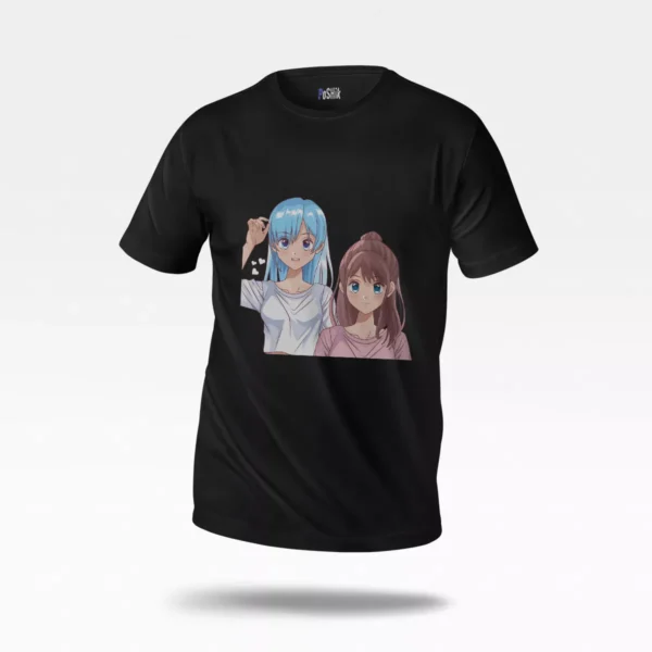 تیشرت انیمه طرح دختران کاوایی (Anime Girls)