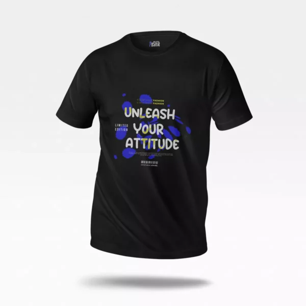 تیشرت استریت‌ویر طرح Unleash Your Attitude