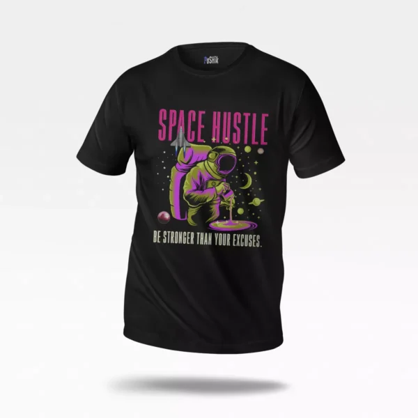 تیشرت فضانورد طرح Space Hustle