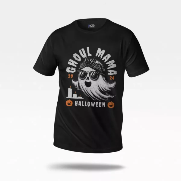 تیشرت هالووین طرح Ghoul Mama 2024