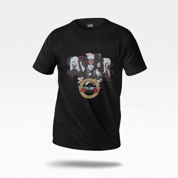 تیشرت گانز ان روزز طرح اعضای گروه (Guns N' Roses)