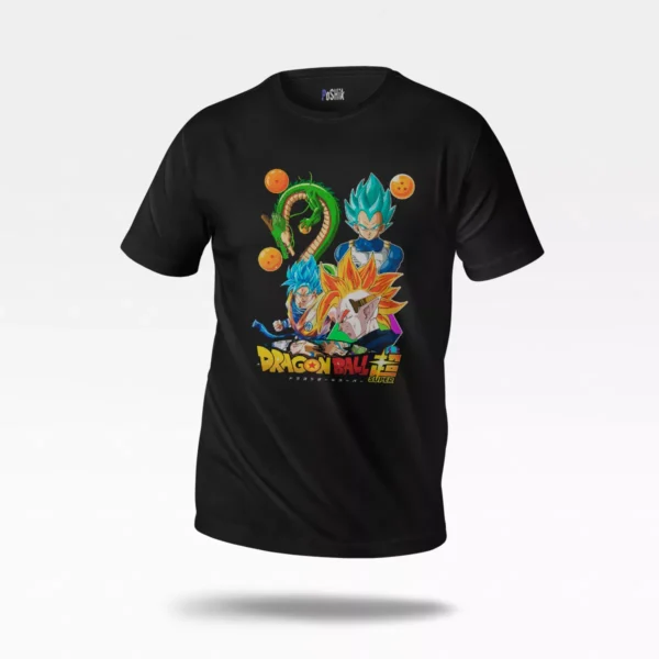 تیشرت انیمه دراگون بال طرح گوکو و وگتا (Dragon Ball Super)