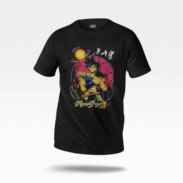 تیشرت انیمه دراگون بال طرح باداک (Bardock)